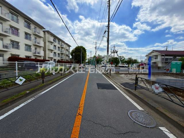 京王線 西調布駅 17分 新築戸建 調布市富士見町3丁目の前面道路含む現地写真