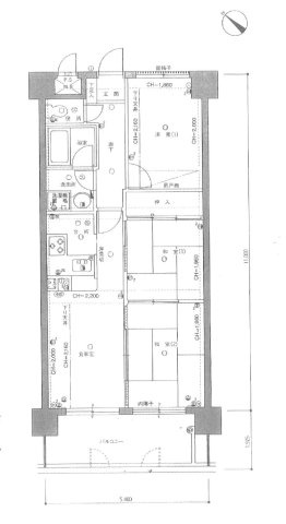 ライオンズマンション福山御門町の間取り