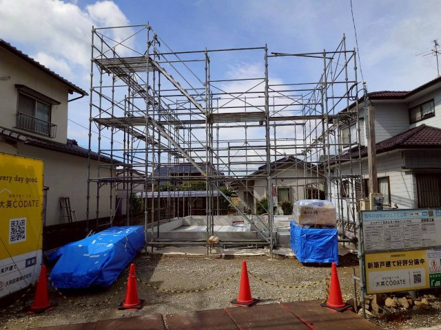 SUN COURTーサンコート－小倉南区湯川新町2丁目【小倉南区　新築戸建て】の外観|現地撮影　2026,5,4　SUN COURTーサンコート－小倉南区湯川新町2丁目【小倉南区　新築戸建て】