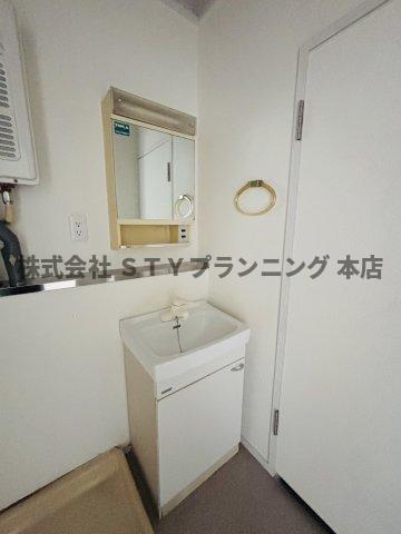 仲介手数料0円！丸山住宅5棟の洗面所