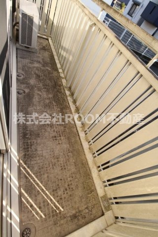 セジュール楽楽　C棟のバルコニー|広々としたバルコニーです