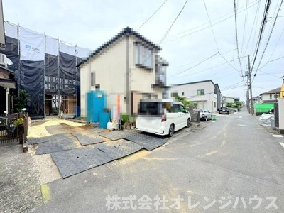 【前面道路含む現地写真】 | 座間市立野台2丁目　新築分譲住宅　全1棟 | 写真撮影【2026.7】