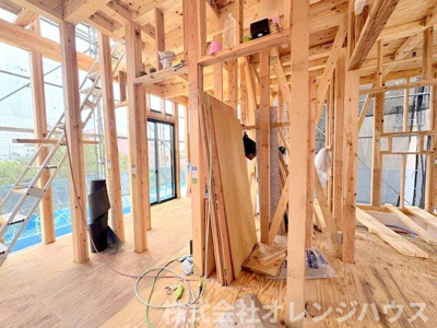 【内装】 | 座間市立野台2丁目　新築分譲住宅　全1棟 | ガスは家計に優しい都市ガスが完備されております
