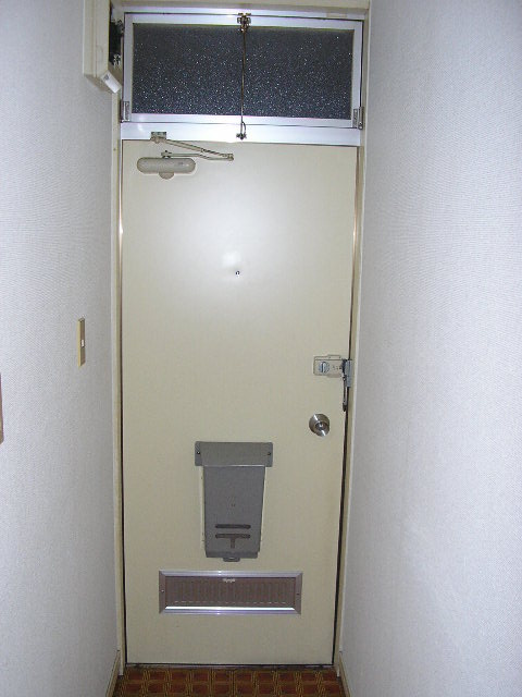 玄関扉内部