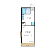 真南向きの部屋　出窓は有りませ