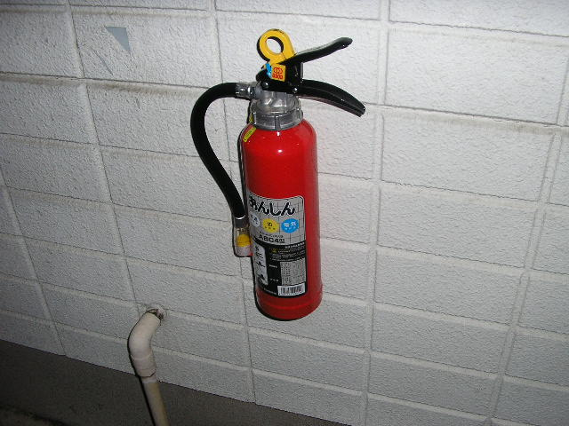 室内には感知器も付いています