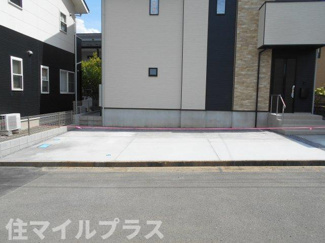 【駐車場】 | 郡山市片平町新蟻塚新築一戸建て1棟 | 駐車スペースもあります