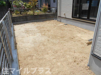 【庭】 | 郡山市片平町新蟻塚新築一戸建て1棟 | お庭で自由な時間を過ごせます