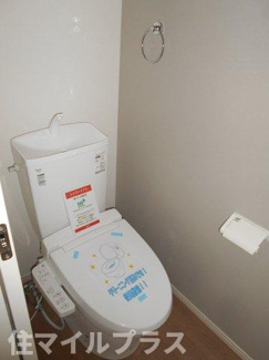 【トイレ】 | 郡山市片平町新蟻塚新築一戸建て1棟 | トイレです