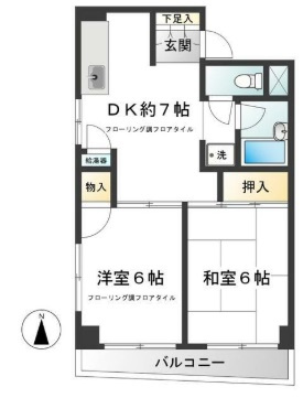 石川ビルの間取り