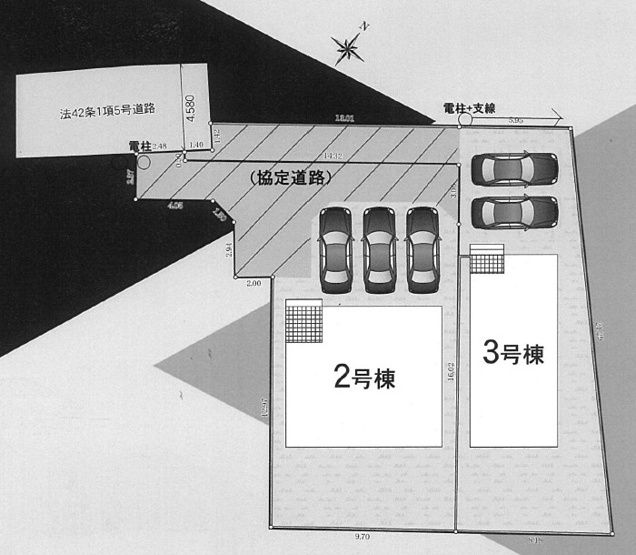 【区画図】 | 小田原市飯田岡　新築戸建て　大雄山線「飯田岡駅」徒歩6分