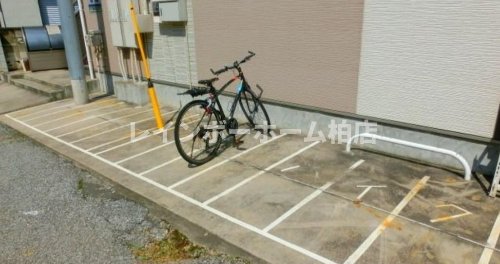 仲介手数料50％半額キャンペーン物件のその他共用部分|駐輪場です