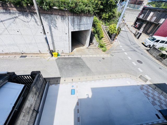 柏市酒井根７丁目新築戸建の展望|バルコニーより道路側眺望