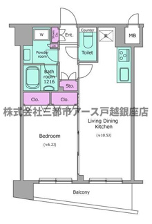 【間取り】 | FORESTA戸越銀座 | ＦＯＲＥＳＴＡ戸越銀座