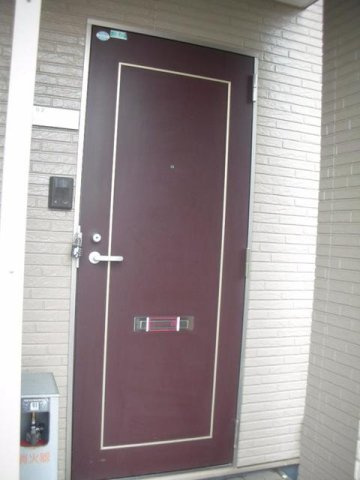 椿のエントランス