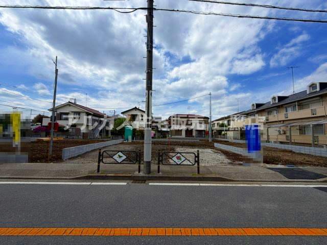 京王線 西調布駅 17分 新築戸建 調布市富士見町3丁目の前面道路含む現地写真
