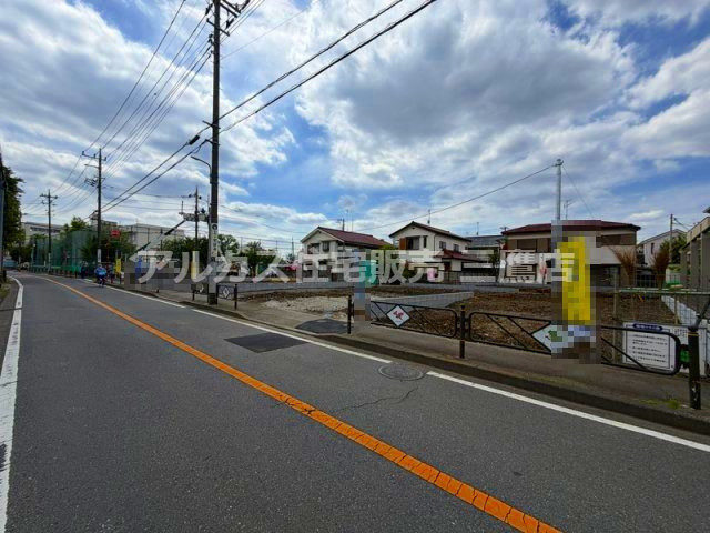 京王線 西調布駅 17分 新築戸建 調布市富士見町3丁目の前面道路含む現地写真