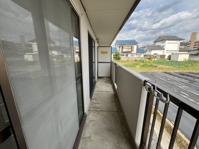 マンションサンライズ弐番館のバルコニー
