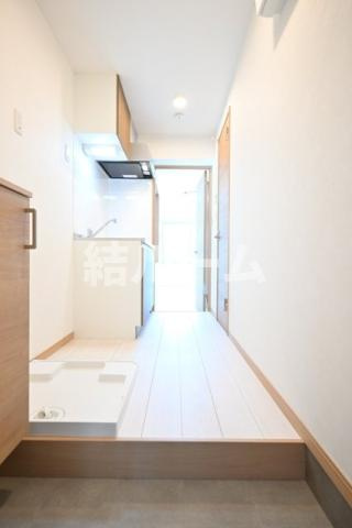 北区神谷１丁目の賃貸マンションの玄関