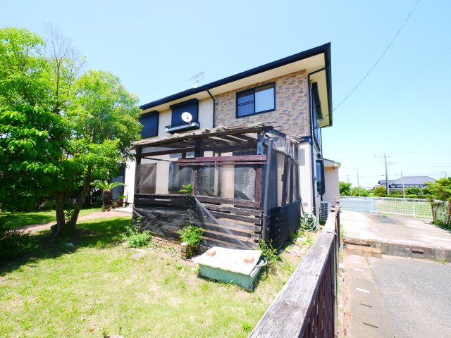 長生郡一宮町一宮　中古戸建の庭|オール電化住宅 ５SLDKオーディオルーム付き 敷地約177坪洋室約22帖 一宮海岸まで車約10分 
