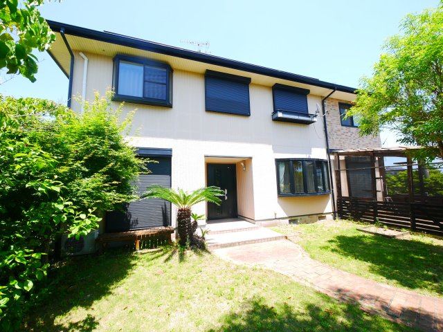 長生郡一宮町一宮　中古戸建の庭|オール電化住宅 ５SLDKオーディオルーム付き 敷地約177坪洋室約22帖 一宮海岸まで車約10分 