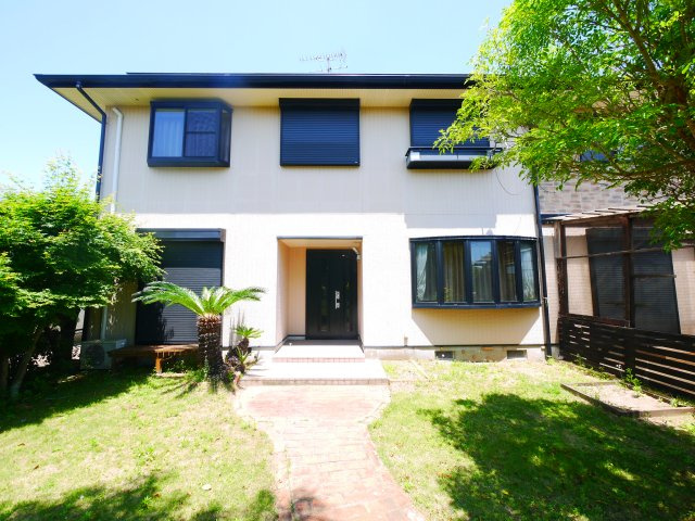 長生郡一宮町一宮　中古戸建の庭|オール電化住宅 ５SLDKオーディオルーム付き 敷地約177坪洋室約22帖 一宮海岸まで車約10分 