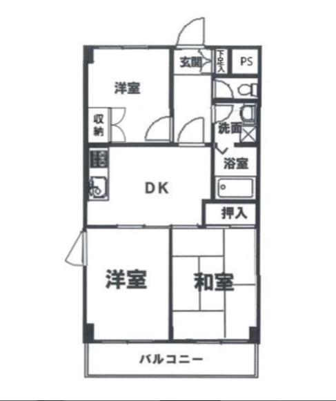 ブルームライフ市川の間取り