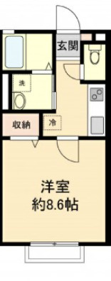 パークサイドハイムあびこの間取り