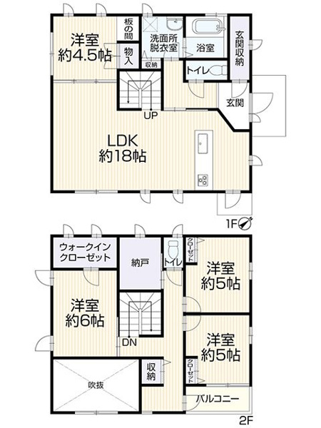 【間取り】 | 東区三苫２丁目　中古一戸建☆仲介手数料無料☆