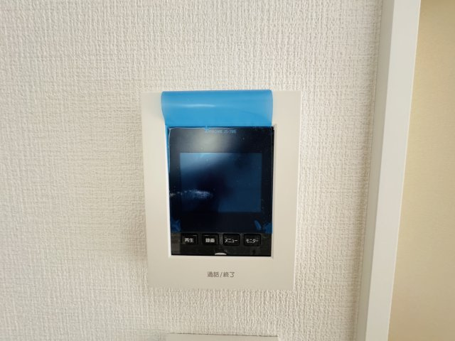 柏市高田新築戸建【柏第四小学校:5分】のセキュリティ|来客時も安心のTVモニター付きインターフォン