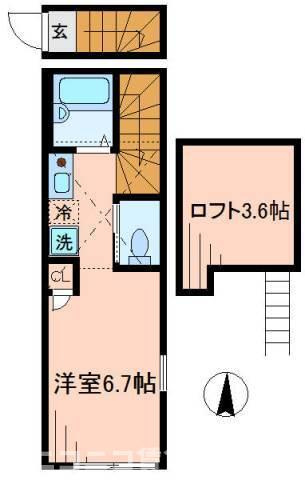 バーミープレイス新小岩の間取り