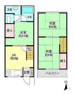 【間取り】 | 尼崎市西昆陽2丁目　中古戸建