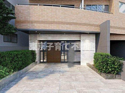 オーパスホームズ白山のエントランス