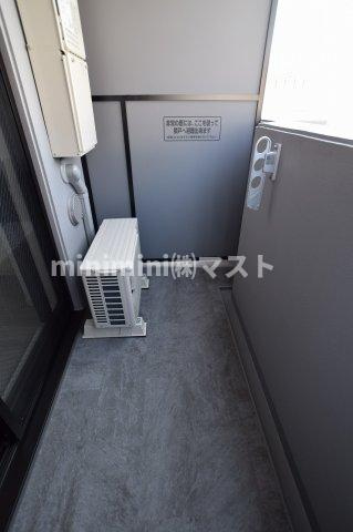 S-RESIDENCE天満Gracisのバルコニー