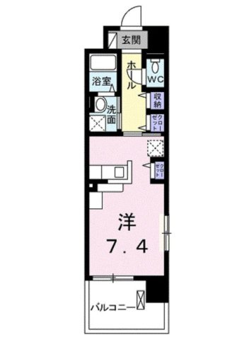 グランデ新宿の間取り