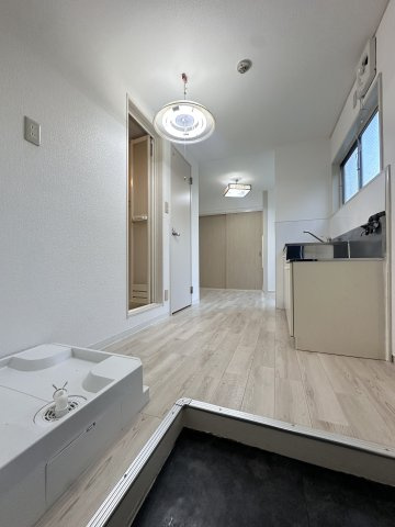 マンション米田の玄関