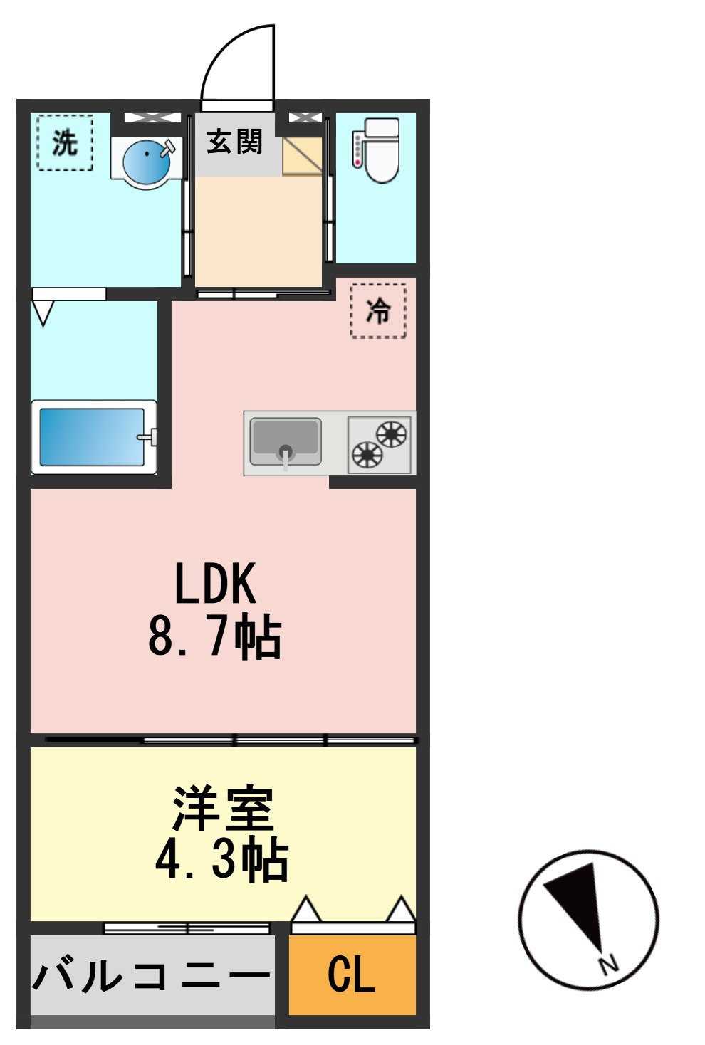 robot home 柴又の間取り