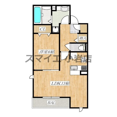 エテルナ瑞江の間取り|間取り☆