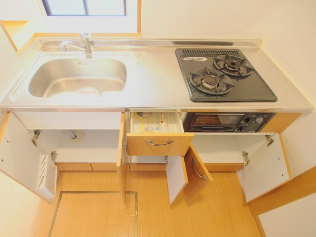 シェルル長束西のキッチン