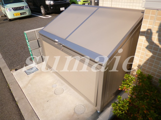 アブリーゴ１０のその他共用部分|敷地内ゴミ置き場です！