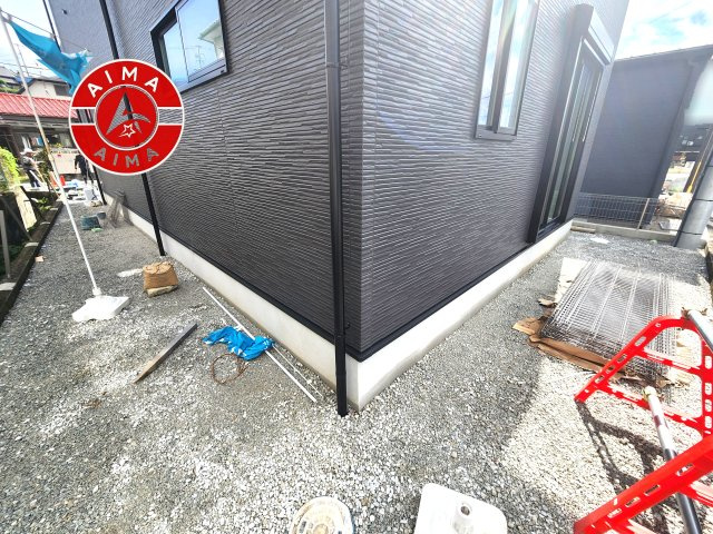 筑紫野市紫3丁目第1-1棟(1号棟)の外観|お庭で自由な時間を過ごせます。