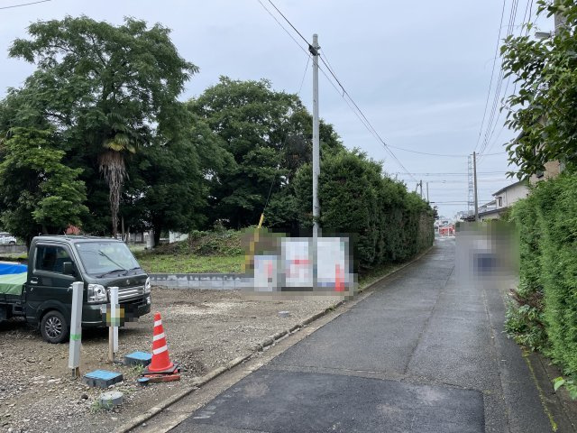 【前面道路含む現地写真】 | 嵐山町菅谷4期　GRAFARE　新築戸建　全2棟　1号棟