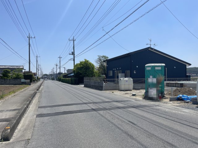 【前面道路含む現地写真】 | 本庄市児玉町上真下　クレイドルガーデン　新築戸建　全2棟　 | 5/16撮影