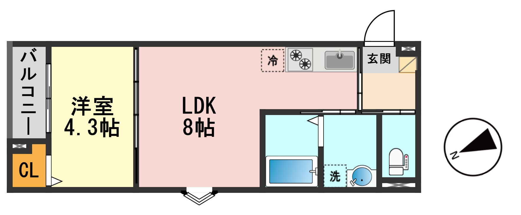robot home 柴又の間取り