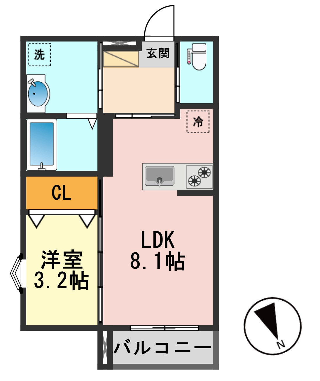 robot home 柴又の間取り