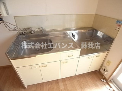 【キッチン】 | エステートピア鹿野 | キッチンです