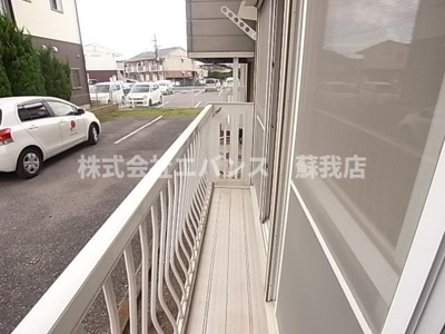 【バルコニー】 | エステートピア鹿野 | バルコニーです