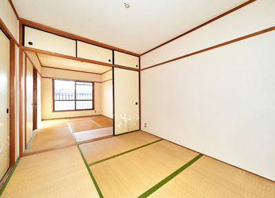 【和室】 | リバーグリーン藤村 | 6帖4.5帖続き和室はどちらも洋室に変更予定
