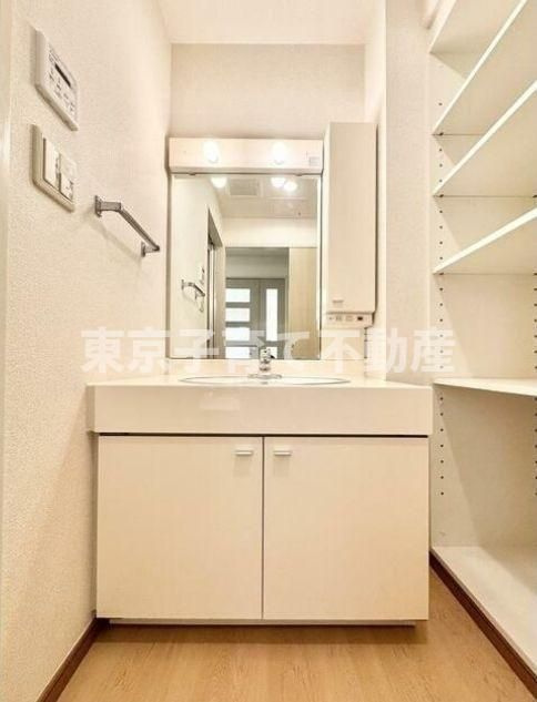 文京グリーンコートビュータワー本駒込 B棟の洗面所