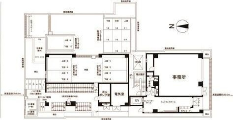 グランファミール桜川の地図